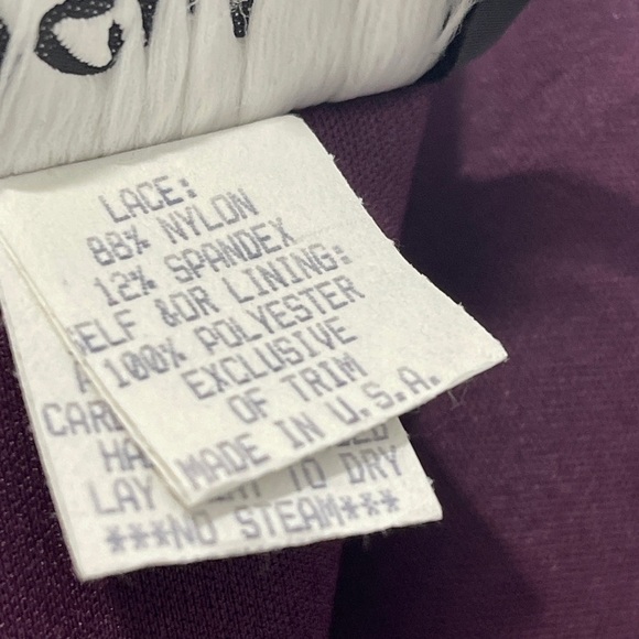 Ursula of Switzerland Burgundy Wine Mother of the Bride Lace Sequin Dress - Picture 6 of 10